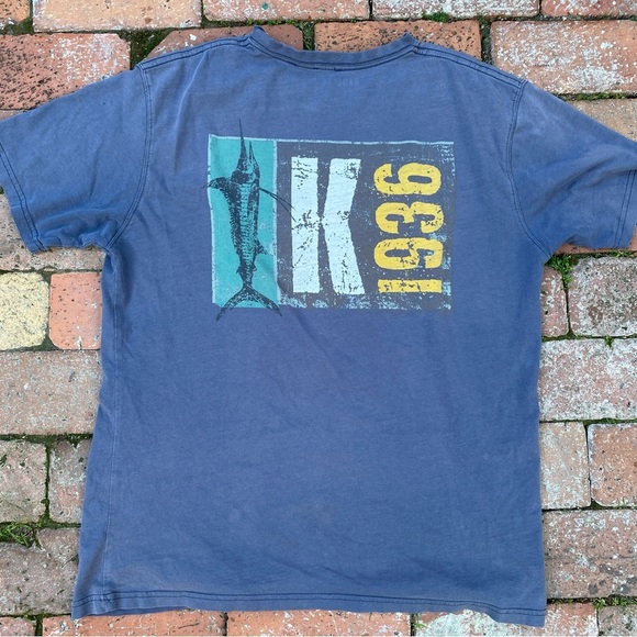 Kahala Fishing Sea Gear tshirt with Marlin - Picture 4 of 6